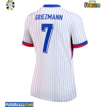 Frankreich Antoine Griezmann #7 Auswärtstrikot Frauen EM 2024 Kurzarm